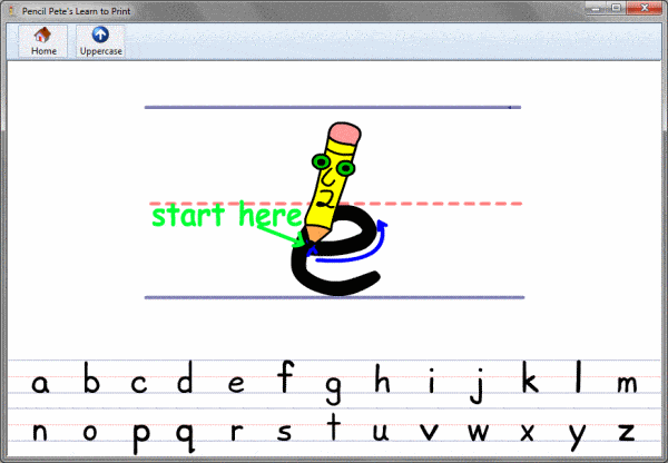 Pencil Pete's Learn to Print 2.0.0 full Pencil Pete's Learn to Print 2.0.0 full