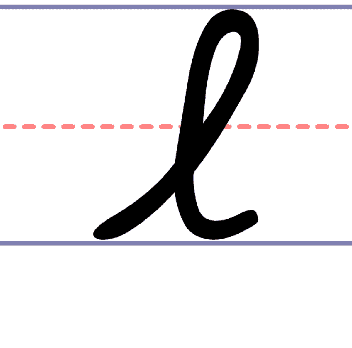 Cursive Letter L Capital
