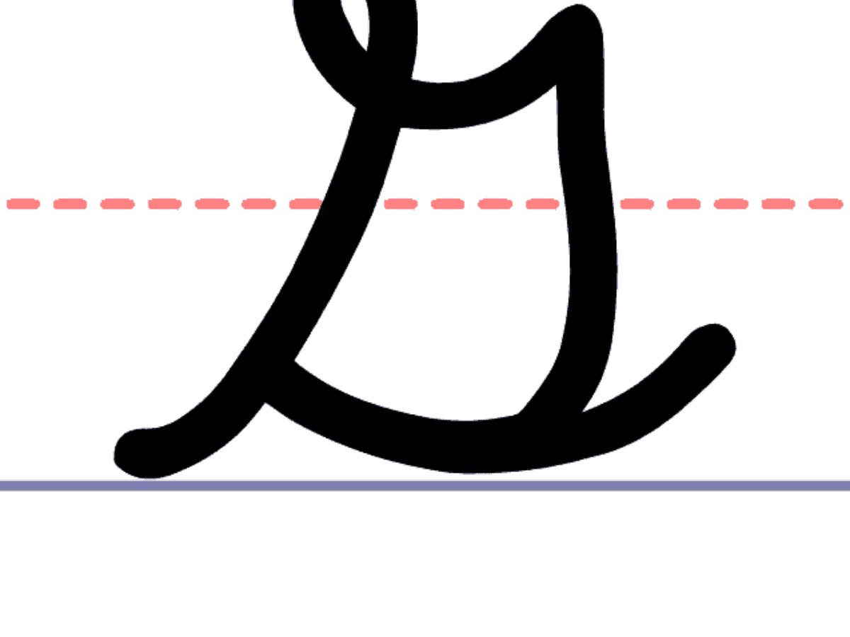 How to Write a Cursive Uppercase G