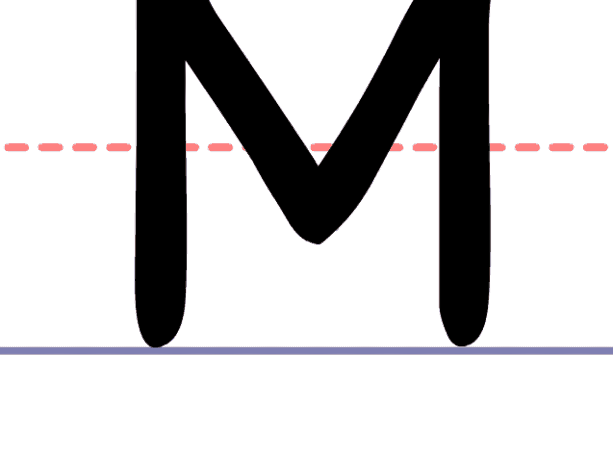 cursive-uppercase-m