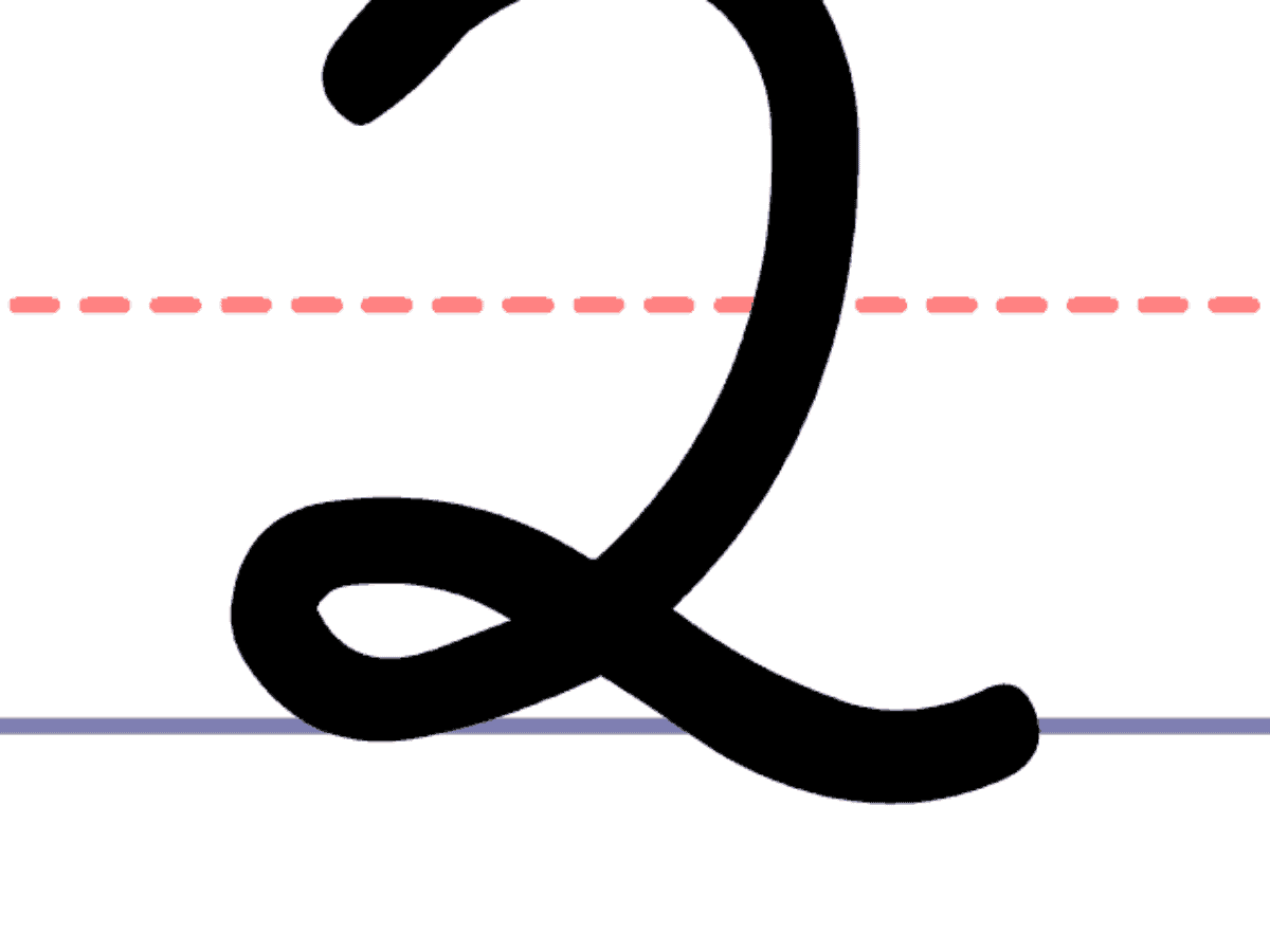 How to Write a Cursive Uppercase Q