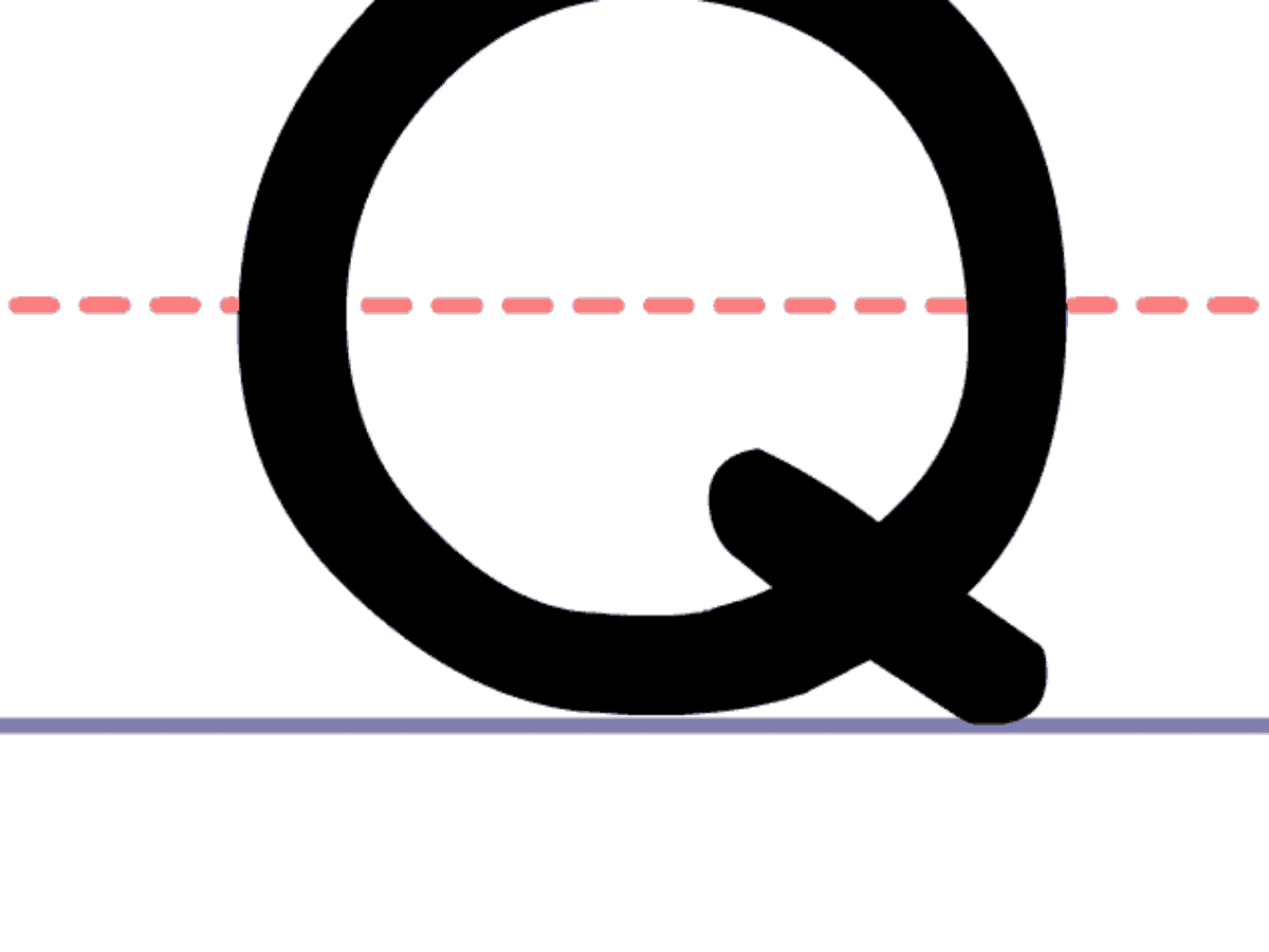 How to Write an Uppercase Q