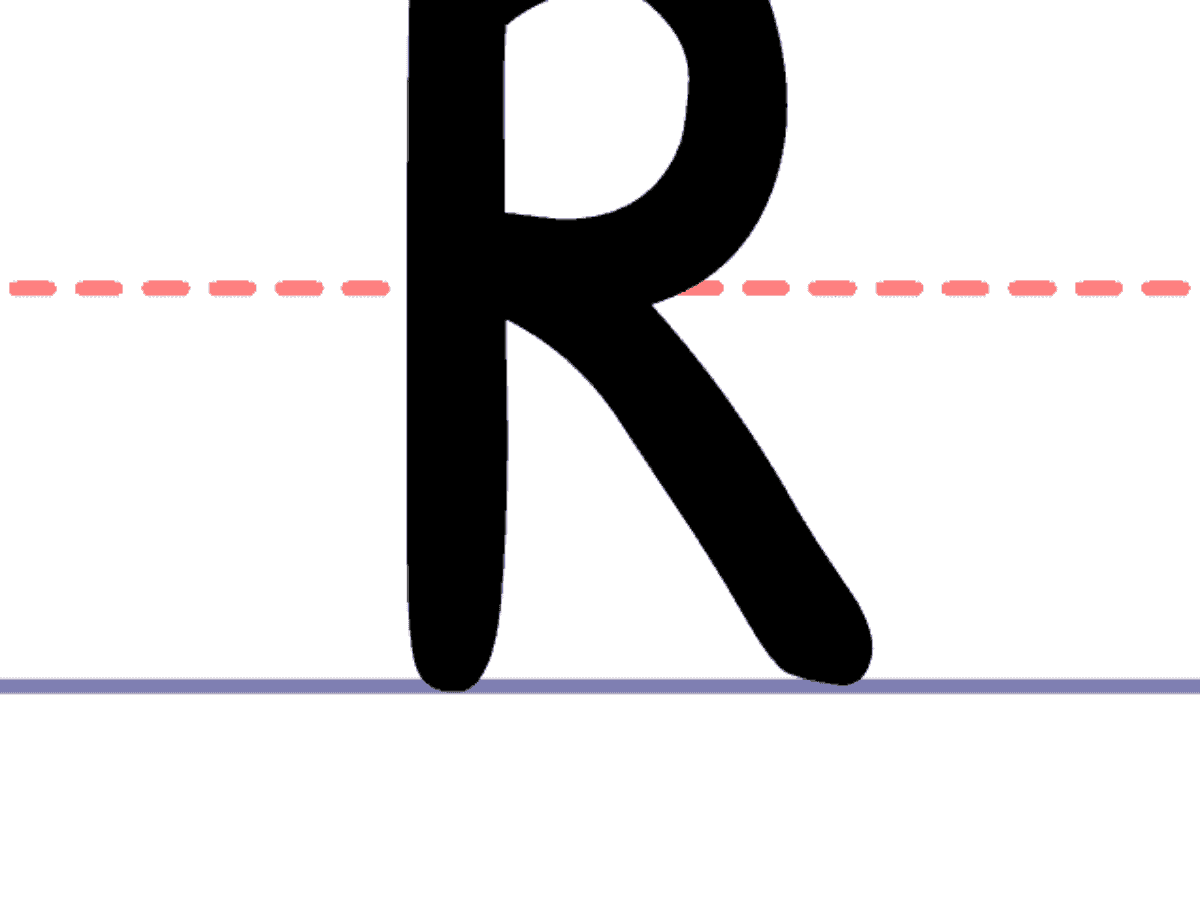 Lowercase Letter R
