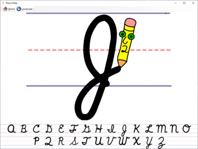 Cursive Writing Software - Pencil Pete's Educational Software, Videos ...